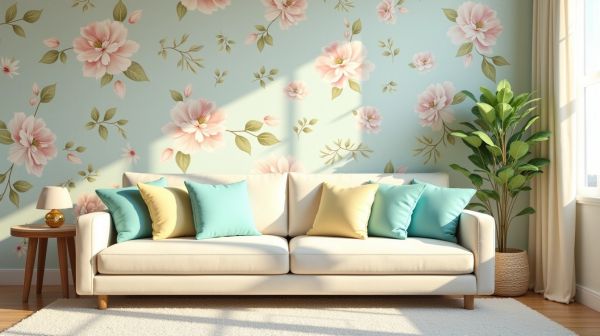 Marier couleurs et motifs du papier peint pour une déco réussie